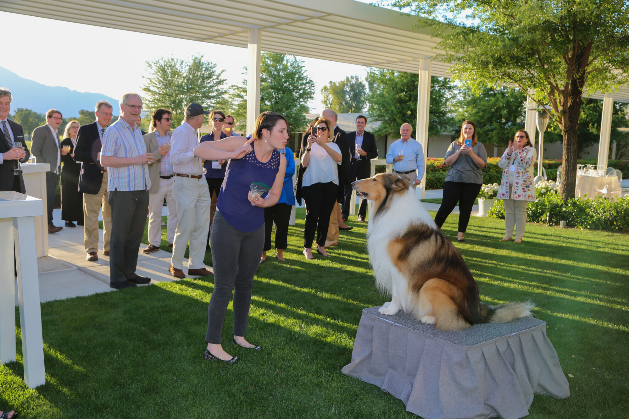 First retreat at Sunnylands